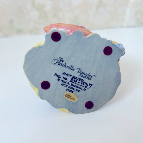 The Patchville Bunnies, Ahoy Mates!, New, Nice Easter Decoration or Gift - Picture 3 of 3
